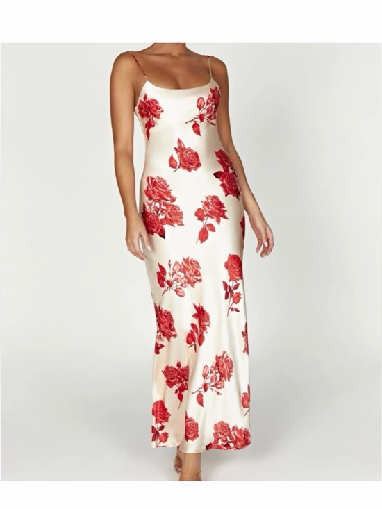 MESHKI Rose Slip Maxi Dress 3XL